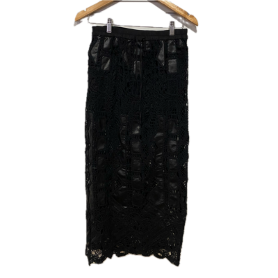 Zara Womens  Size S Maxi Skirt Black  
