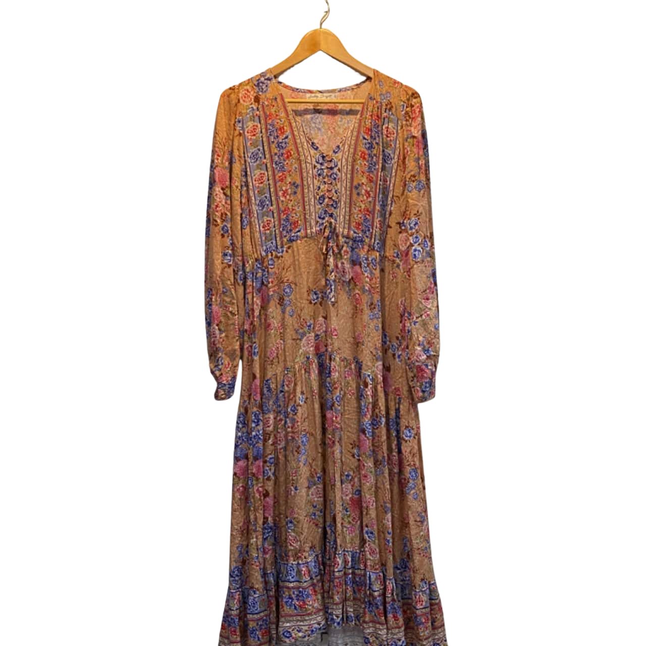Salty Bright Womens Size 12 Floral Dress Multicoloured (s)