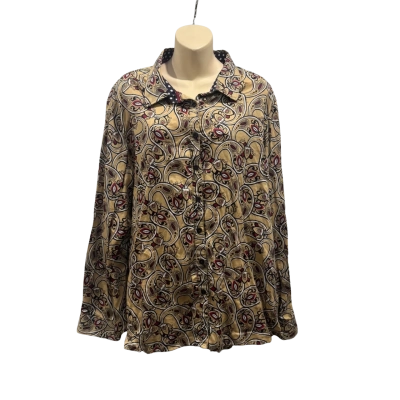 Thomas Cook Womens  Size 22 Long Sleeve Shirt Multicoloured 