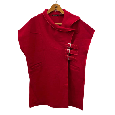 Marco Polo Womens  Size S Gilet Red 