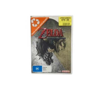 Zelda Twilight Princess Wii Game