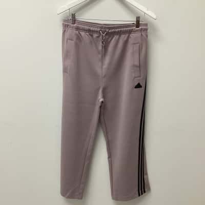 Adidas Womens  Size M Tracksuit Pants Black  / Purple 