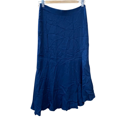 Blue Illusion Navy Blue Asymmetrical Skirt Size XS