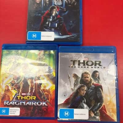 THOR Blue Ray DVD bundle 