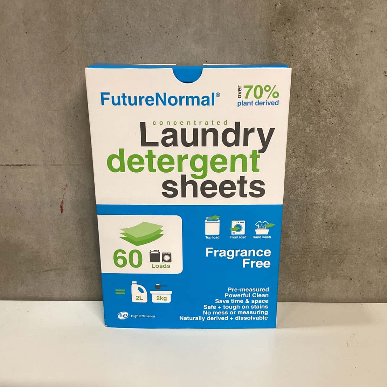 Future Normal Concentrated Laundry Detergent Sheets Fragrance Free(s ...