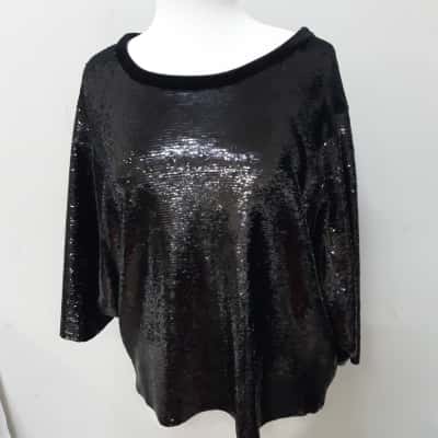 Trelise Cooper Sequin 3/4 Sleeve Top  