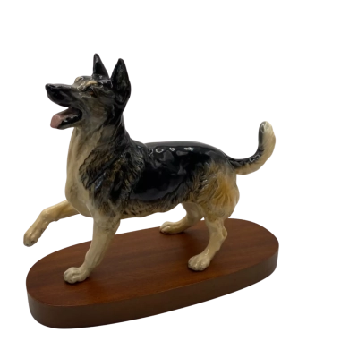 Royal Doulton German Shepherd porcelain figurine 