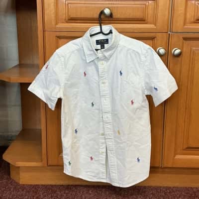 Polo Ralph Lauren Kids  Size 10 / 12 Top  Pattern / White 