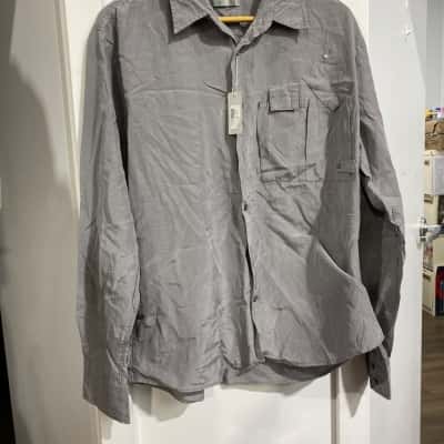 Azzaro size large grey shirt 