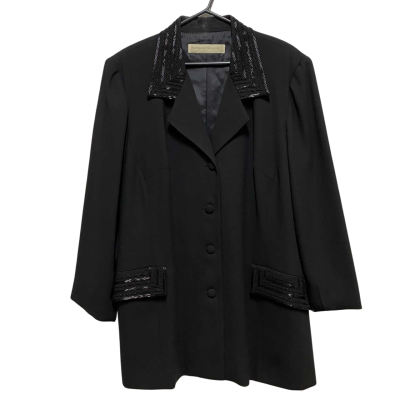 Crossroads Womens  Size 20 Blazer Black  