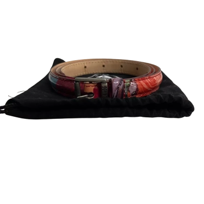 John Fluevog Guinevere Floral Waist Belt