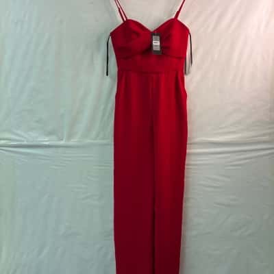 Forever New Womens  Size 6 Jumpsuit / Sleeveless Jumpsuit Red 
