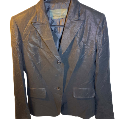  Womens  Size M Black Arthur Galan Made In Italy 