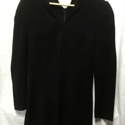 Veronika Maine Womens Long Sleeve Dress Size 12 Black  