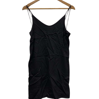 Neuw Womens  Size 6 Mini / Shoestring Strap Dress Black  