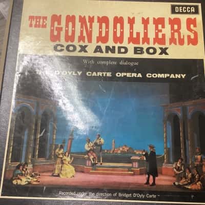 The gondoliers cox and box