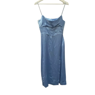 Zara Womens  Size M / S Formal Dress / Maxi Dress Blue 