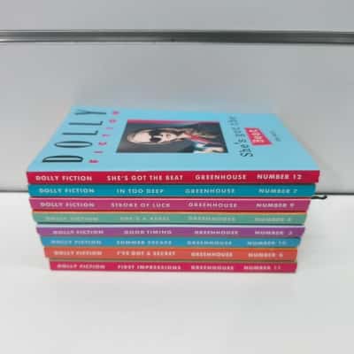 8x Dolly Fiction Books PreOwned 