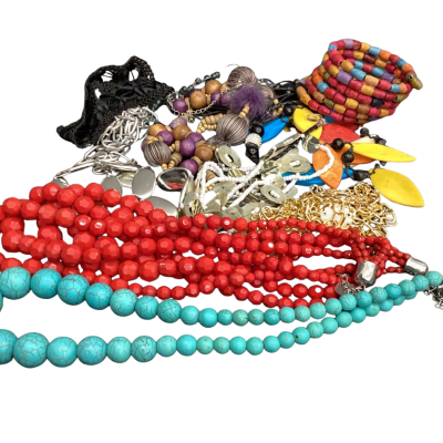 Assorted bag of jewellery (14)