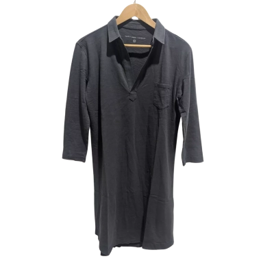  cloth + paper + scissors Womens  Size 12 Shirt Dress Black  
