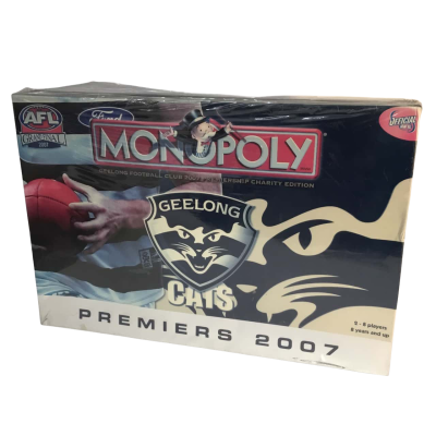 BN Monopoly Geelong Premiers 2007Board Game 