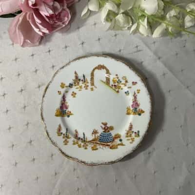 Vintage Royal Albert "Dainty Dinah" Bone China Side Plate
