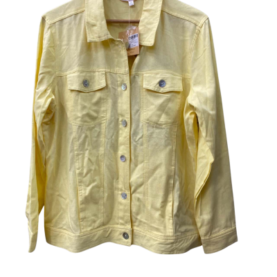 Noni B Womens  Size 14 Bomber Jacket soft Yellow 