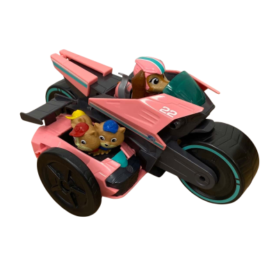 Takara Tomy Paw Patrol Mighty Movie Liberty Rescue Bike And junior Patrollers 