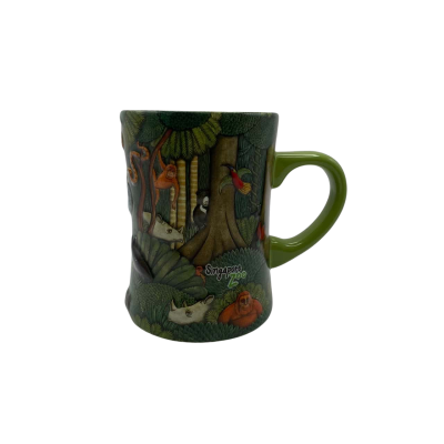 Souvenir Singapore Zoo Oversized Mug Tiger Image Inside     Mugs