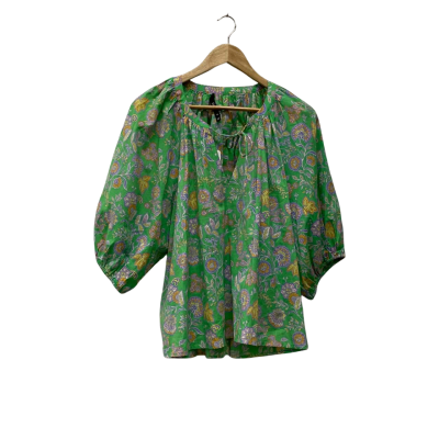 Sportsgirl Womens  Size 18 Blouse Floral / Green 