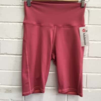 Lululemon Womens  Size S Bike Shorts Pink  