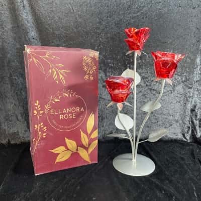 Dusk Ellanora Rose Tea Light Holder
