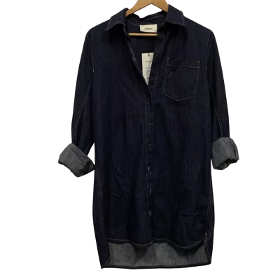  Womens  Size 8 Denim Dress Blue 