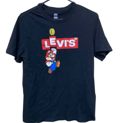 Levi's Super Mario Mens Short Sleeve Shirt Size S 