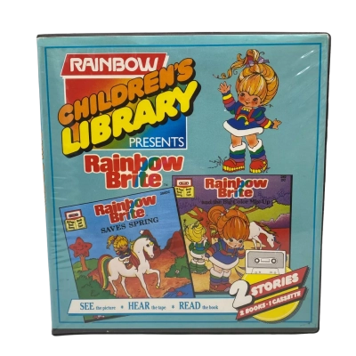 Vintage Rainbow Brite Book + Cassette  BRICA 1