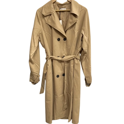Betty Basics Womens  Size 16 Trench Coat Beige 