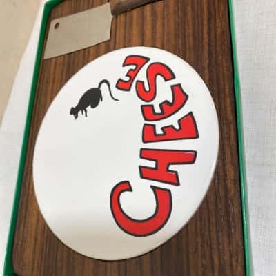 VINTAGE RETRO 70's CHEESE BOARD Made In Japan #B.7