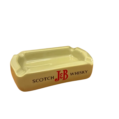 j&b scotch whiskey ashtray