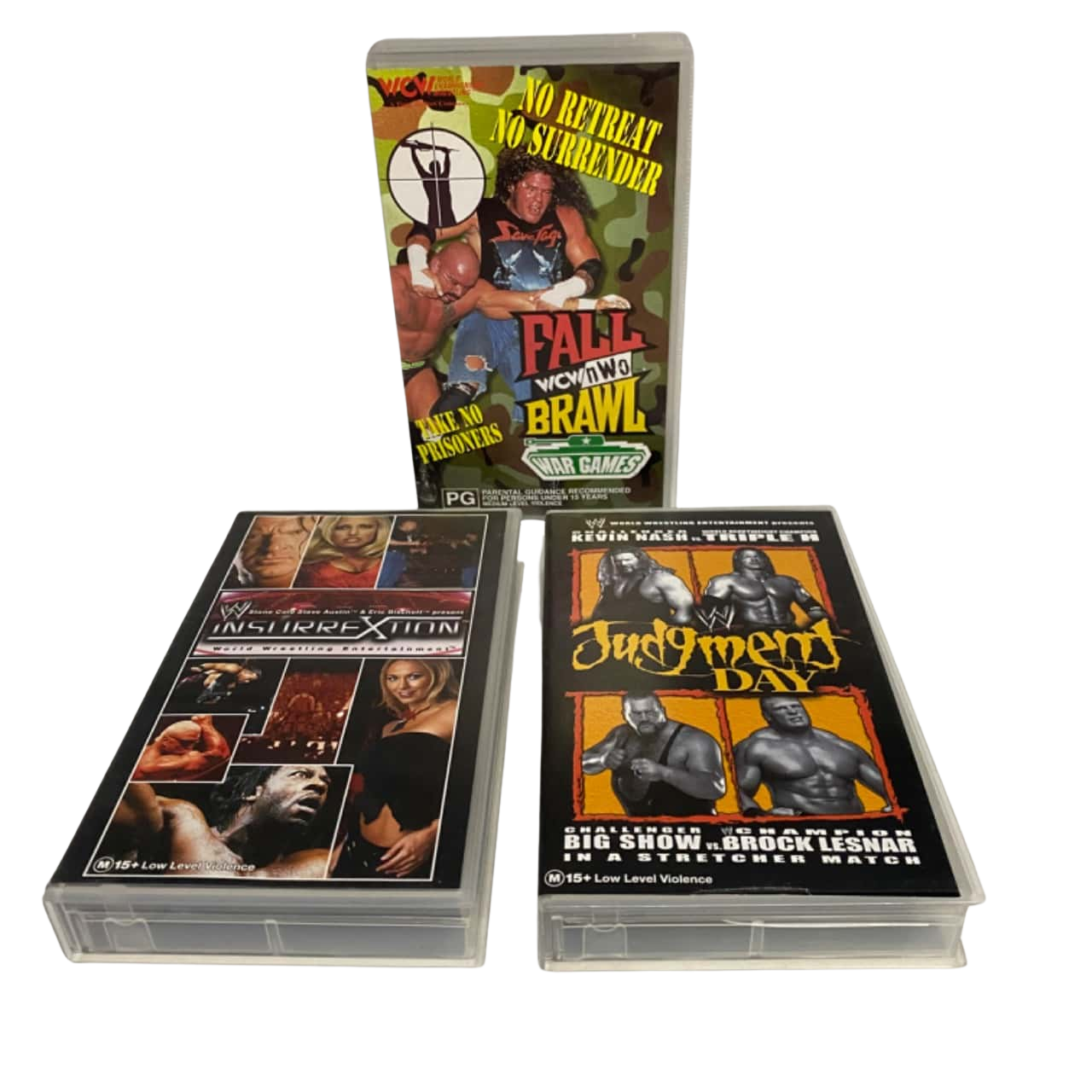 3x World Wrestling VHS