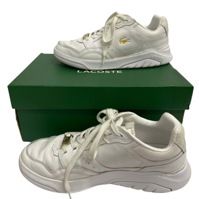Lacoste Womens  Size 8 Sneakers White / Gold 