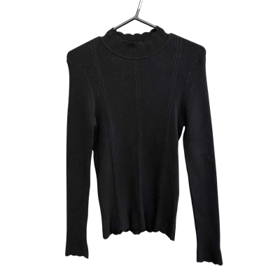 Princess Highway Womens Sophie Knit Top Size 14 Black  