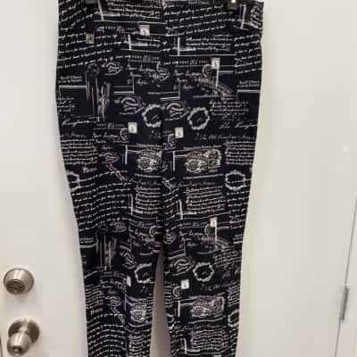 Joseph Ribkoff Womens  Size 16 Casual Pants Black  / White 