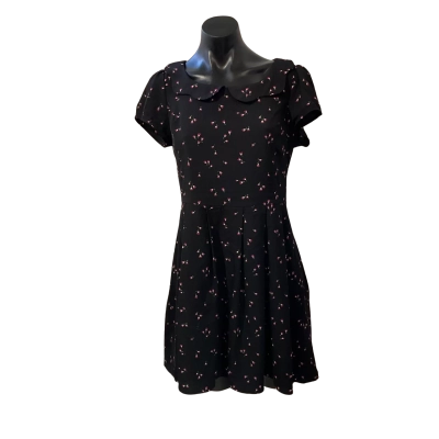 Princess Highway Womens  Size 10 Casual Dress Black  / Floral 