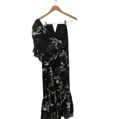 Shona Joy Womens  Size 12 Midi Dress Multicoloured 