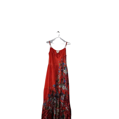 Camilla Women's Size XS Maxi Dress Floral / Red 