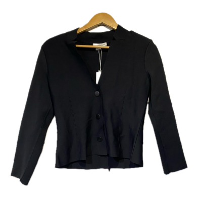 Veronika Maine Womens Long Sleeve Sweater Black Size 8   