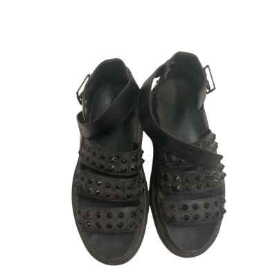 Womens Dr Martens Size 8 Black Studded Sandals
