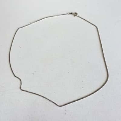 925 Sterling Silver Chain Necklace 