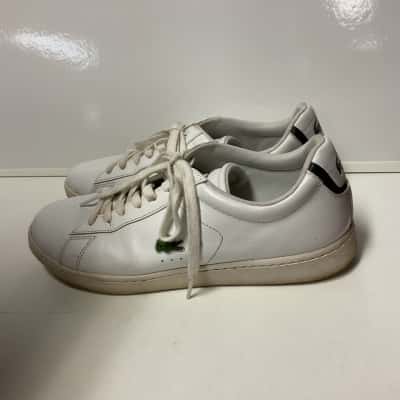 Lacoste straight set Mens  Size US 9 Sneakers White 