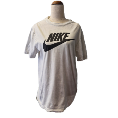 Nike Unisex  Size S Short Sleeve Shirt White 